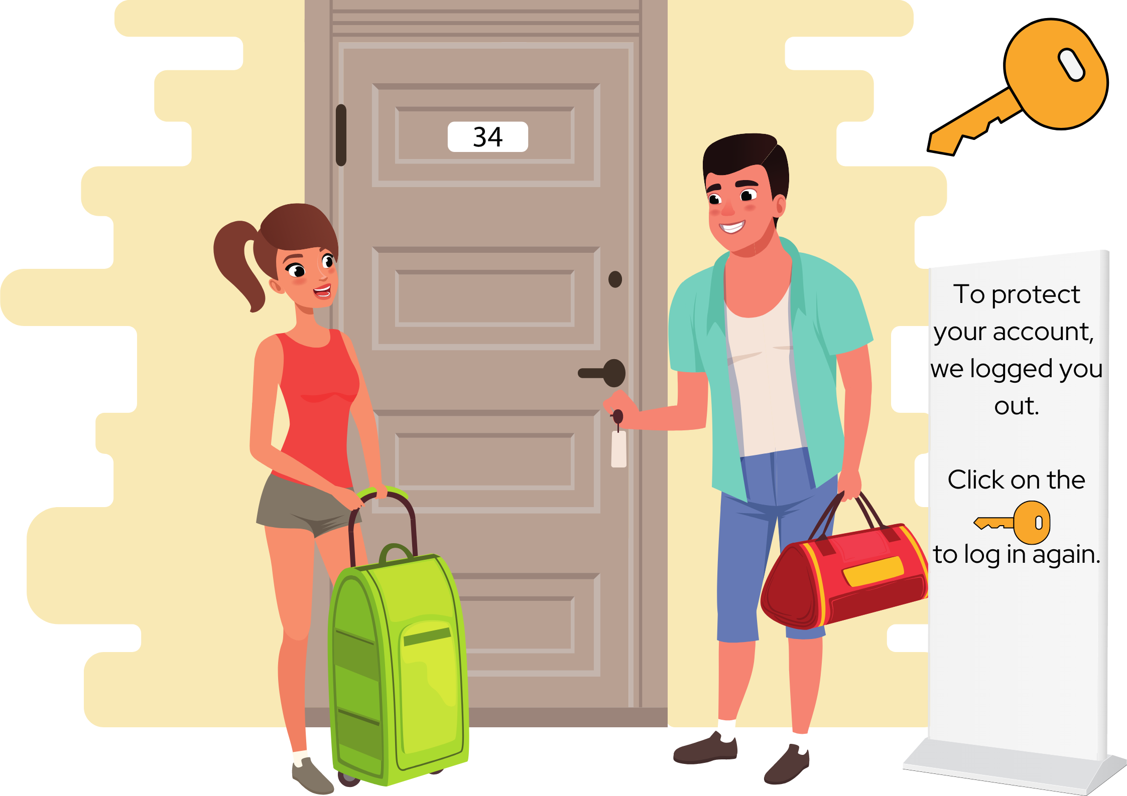 Re-Login Notice Picture
